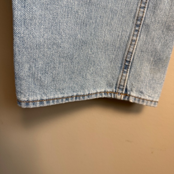 Old Navy Men's Straight Light Wash Blue Jeans 38x32 Western Rodeo Stampede Denim - Picture 2 of 15